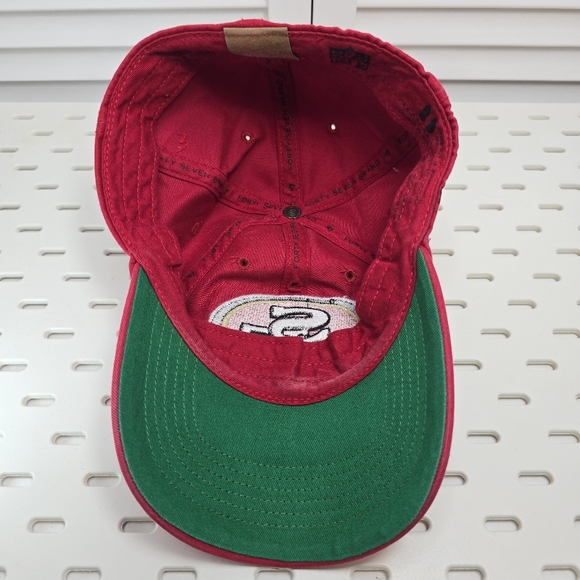'47 SF 49ers Red Cap Unisex Small Fit Dad Hat NFL Logo Retro Fan Embroidered - Picture 10 of 10